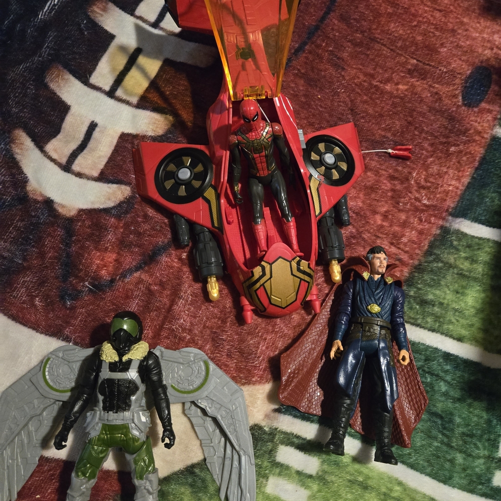 Spider-man No Way Home Escape Jet Set